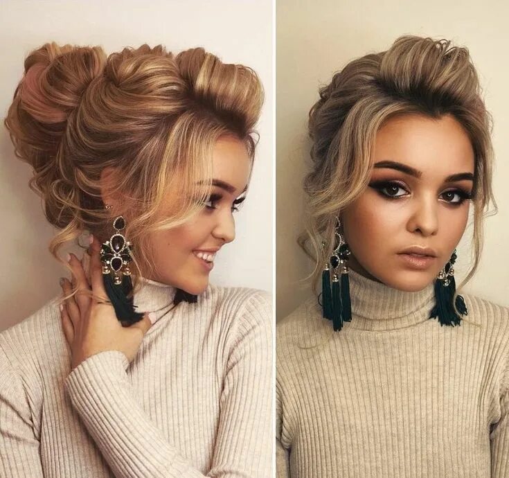 Прически на длинные волосы тренд Pin by Анна on Makeup Up hairstyles, Hair, Hair styles