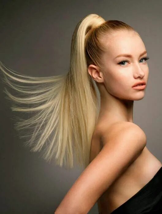 Прически на длинные жидкие 100 Ponytail Hairstyles for All Hair Lengths High ponytail hairstyles, Long hair