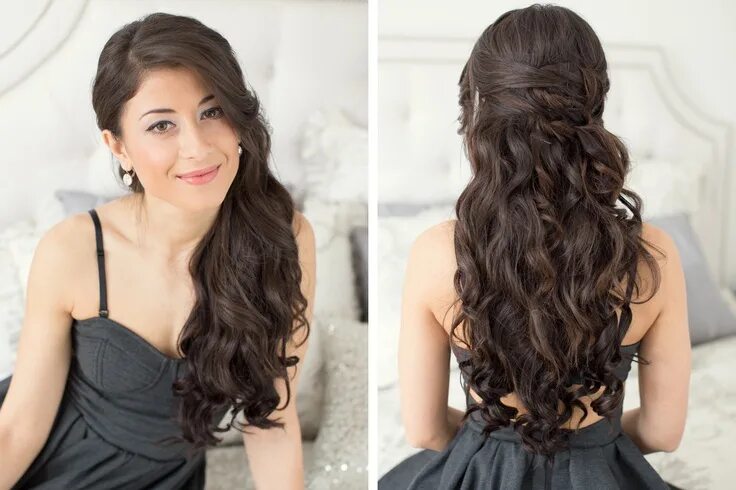 Прически на длинный волос на праздник девушке Luxy Hair Extensions Clip-Ins & Accessories Luxy ® Hair Night hairstyles, Date n