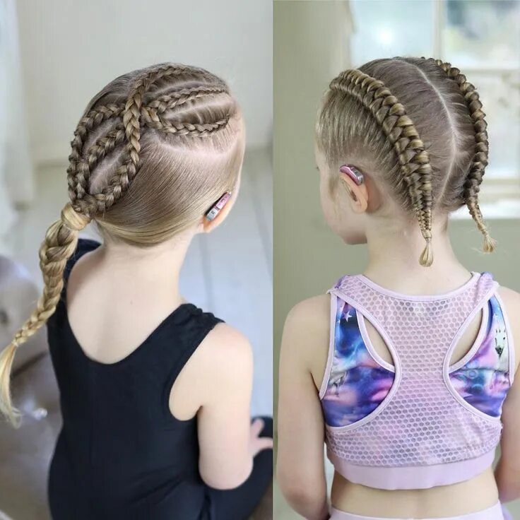 Прически на физкультуру на длинные волосы Pin on Hairstyles for Girls