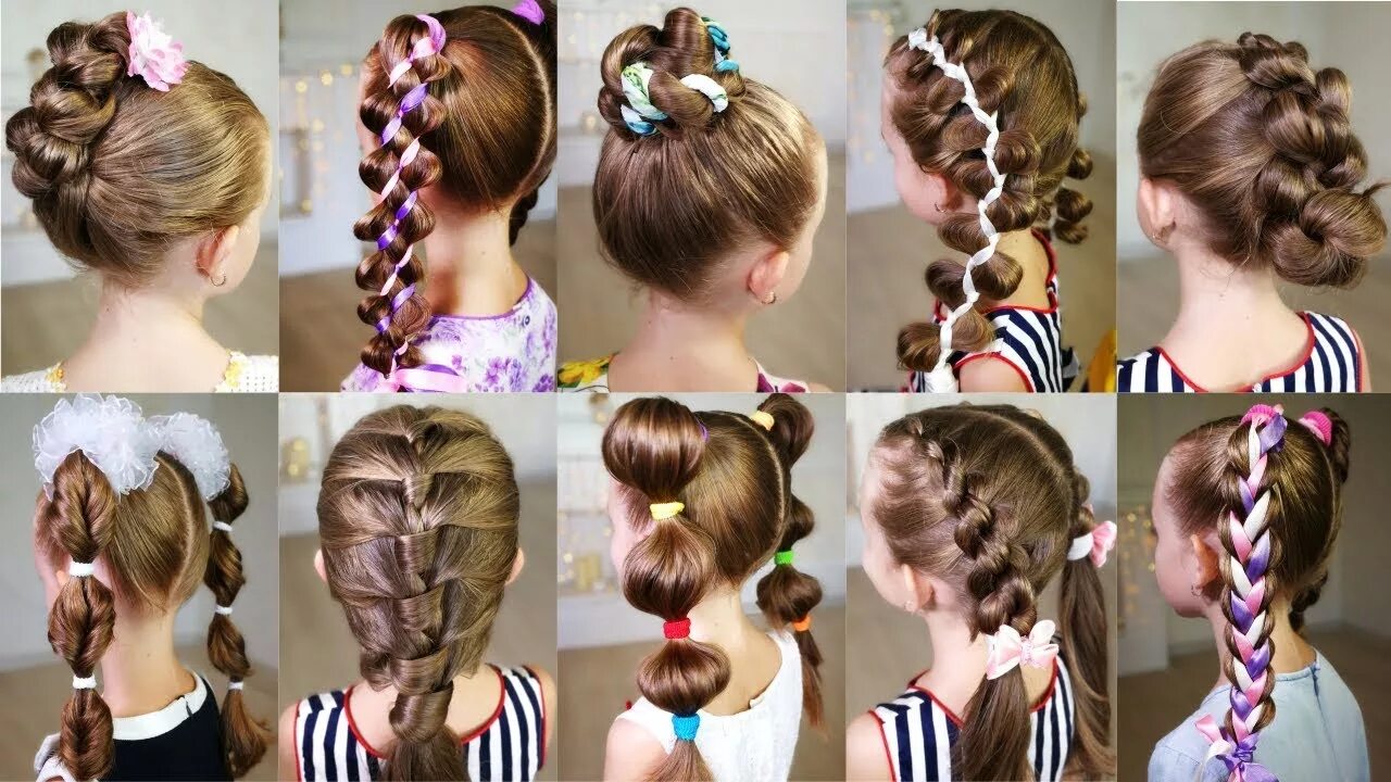 Прически на физкультуру в школу 10 cute 3-MINUTE hairstyles for busy morning! Quick and easy hairstyles for scho