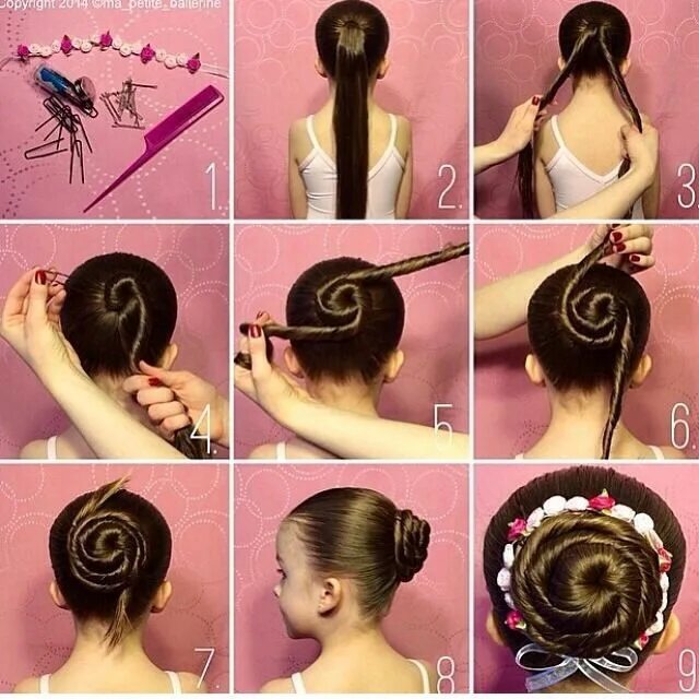 Прически на гимнастику легкие Hairstyles Ballet hairstyles, Hair styles, Diy hairstyles