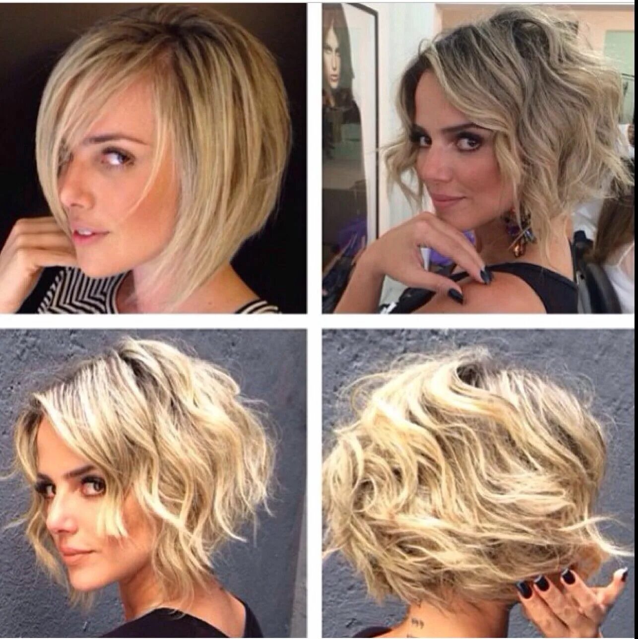 Прически на каре боб в домашних условиях Coupes Courtes Tendance 2015/2016 : Impressionnants Short hair cuts, Haircut for