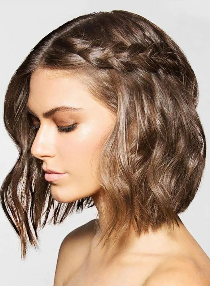 Прически на каре волосы для девушек 20 Gorgeous Hairstyles To Wear This Holiday Season Long hair styles, Short hair 