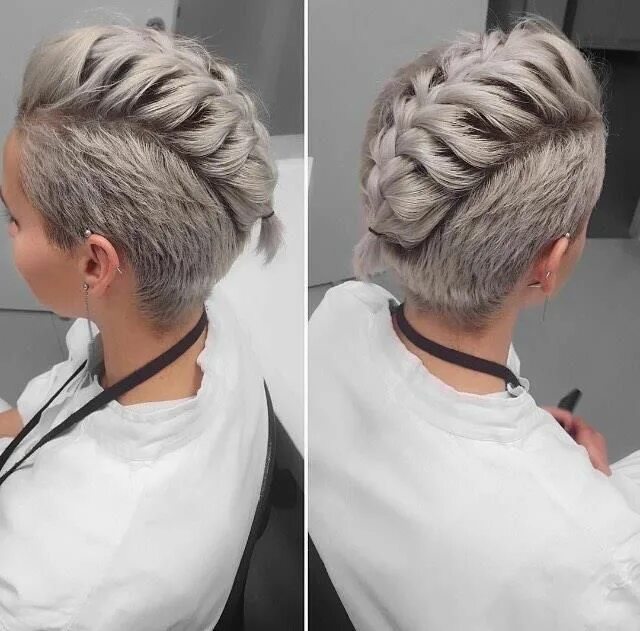 Прически на короткие косы See this Instagram photo by @sophierochester_hair * 36 likes Braids for short ha