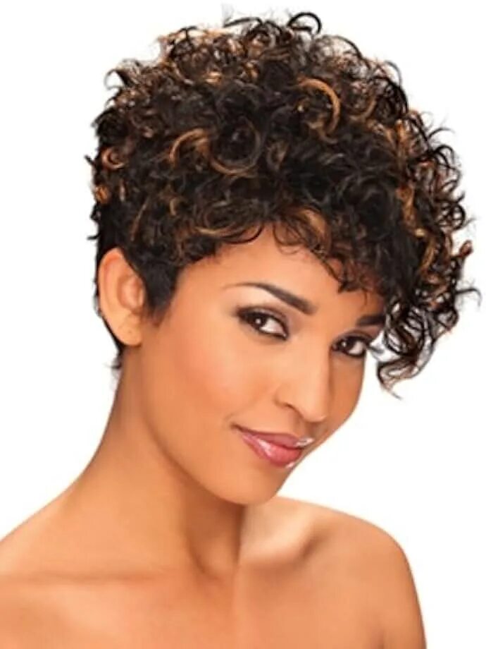 Прически на короткие кудрявые волосы фото Amazon.com: Zury Sis Wigs