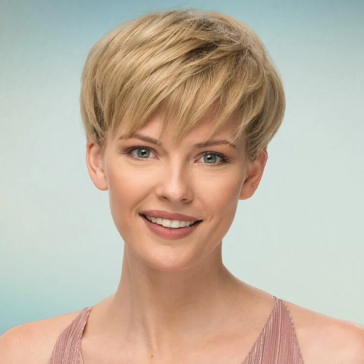 Прически на короткие тонкие редкие The Journey to Blonde - Advice SmartStyle Super short hair, Short hair styles pi