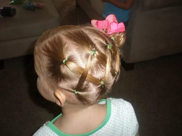 Прически на короткие волосы 2 года 008.JPG (image) Girl hairstyles, Little girl hairstyles, Baby hairstyles