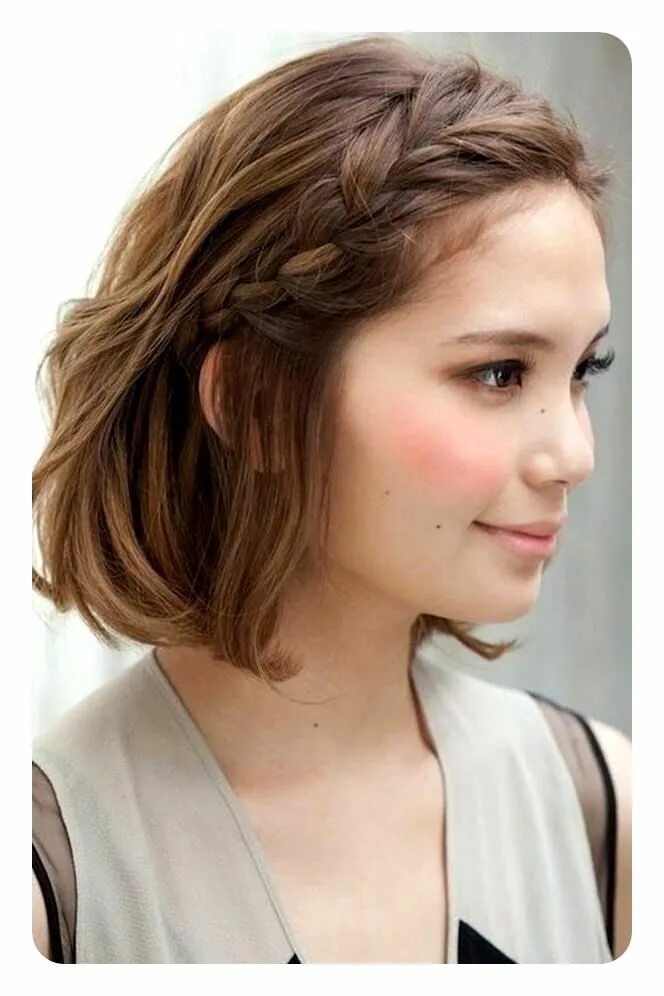 Прически на короткие волосы 2024г Cute Hairstyles For Short Hair For School Ideas Check more at https://tailtale.o