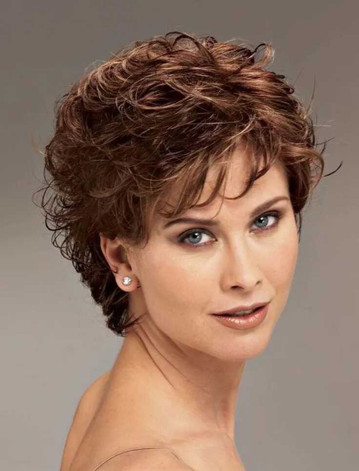 Прически на короткие волосы 45 short curly hairstyles 2018 - Bing Short curly hairstyles for women, Curly hair 