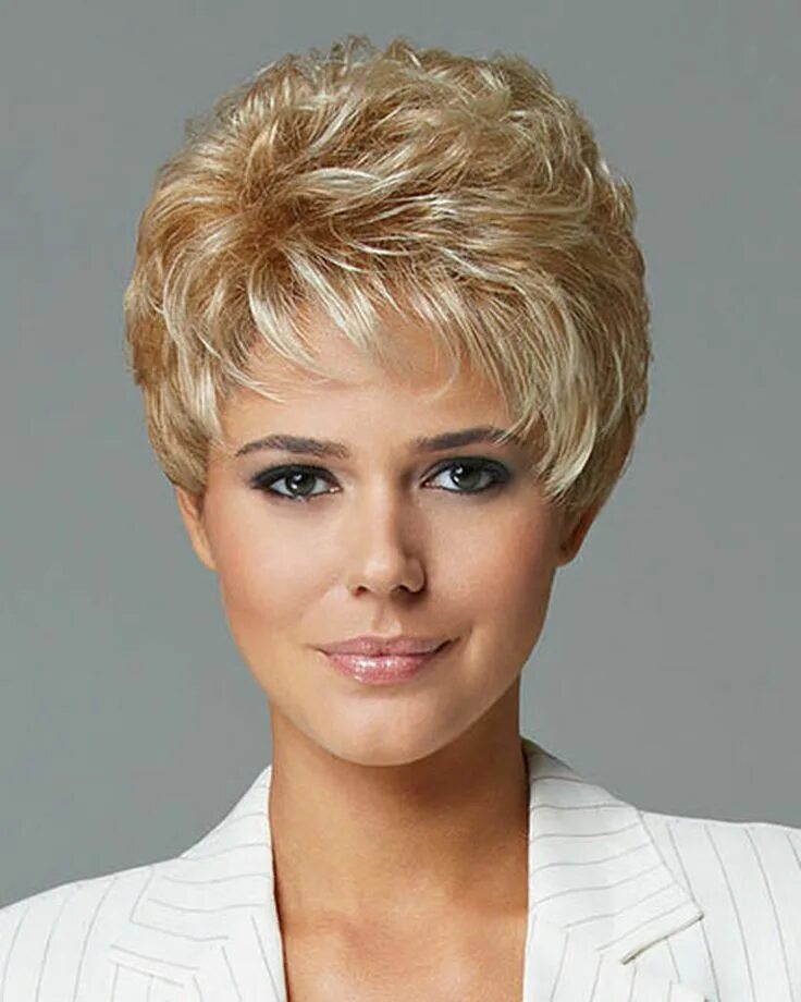 JoAnne Monofilament Wig Short hair cuts, Short hair cuts for women, Short hair s