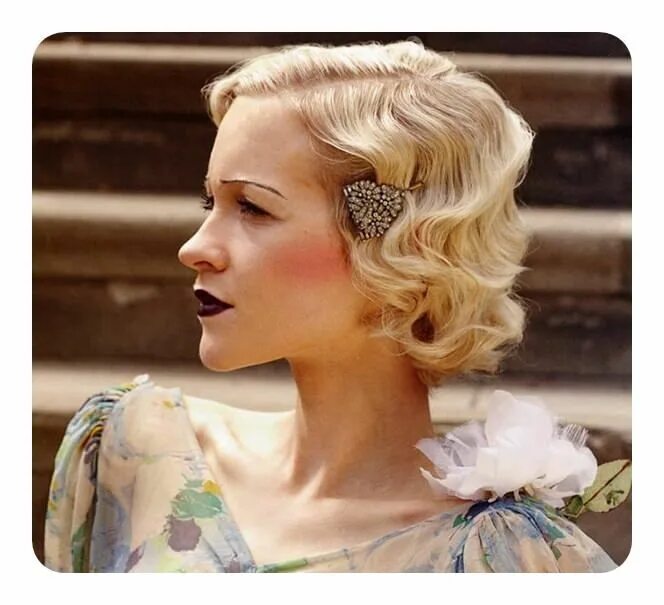 Прически на короткие волосы в стиле 68 Vintage Finger Waves Hairstyles You Will Want // #Finger #Hairstyles #Vintage