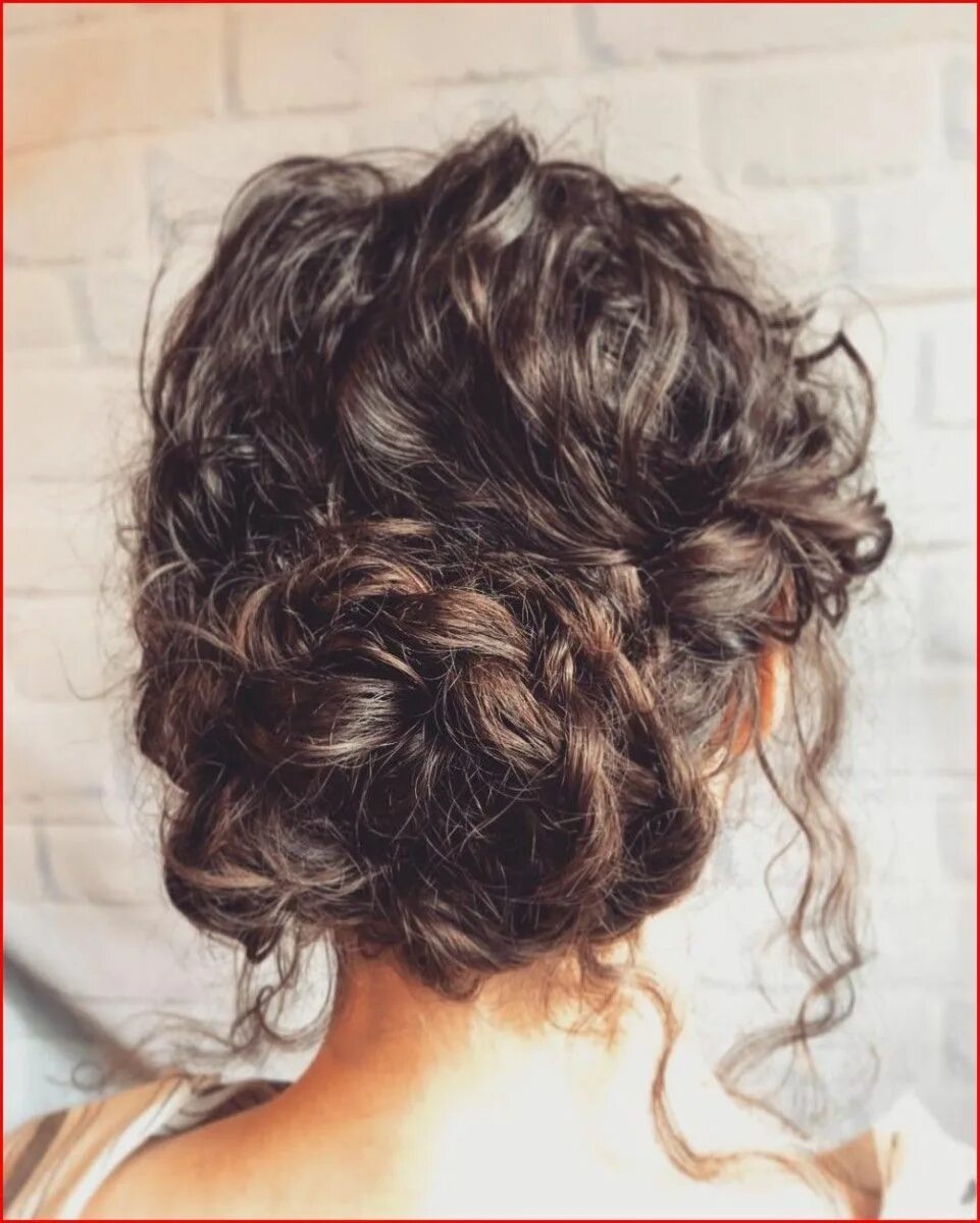 Прически на кучерявые волосы средней Prom Hairstyles for Curly Hair