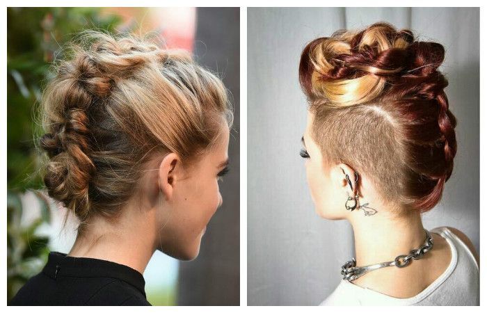 Прически на меньше средние волосы Frisuren für mittleres Haar - neue Artikel! Medium hair styles, Braided hairstyl