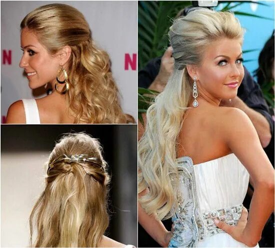 Прически на нарощенные волосы Stunning Blonde Hair Styles 2014 Looks with Blonde Hair Extensions - Ombre hair 