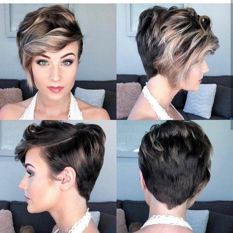 Прически на ночь на короткие волосы 10 Easy Pixie Haircut Innovations - Everyday Hairstyle for Short Hair - PoP Hair