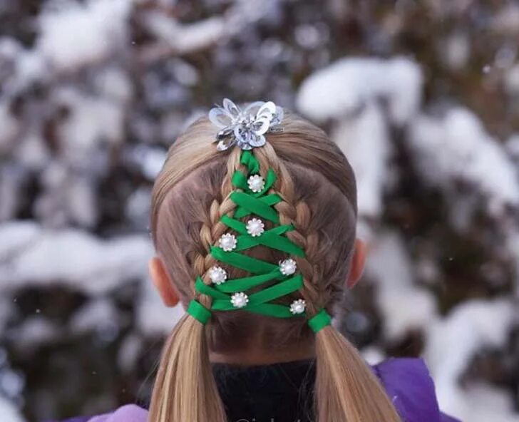 Прически на новый год 10+ Of The Most Creative Christmas Hairstyles Ever