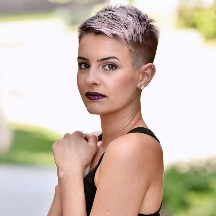 Прически на очень короткие волосы для девушек Lisa Cimorelli Short Hairstyles - 1 Super short hair, Short hair pictures, Very 