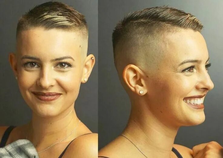 Прически на очень короткие волосы для девушек Cool Short hair styles: Photo Super short hair, Short hair styles, Short hair st