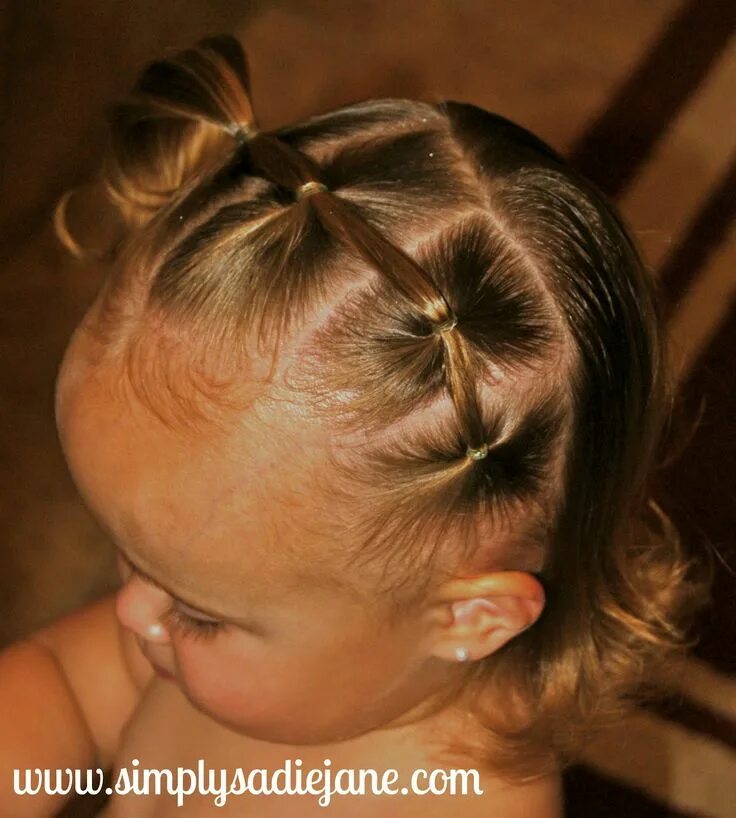 Прически на очень короткие волосы малышам cute toddler hair styles Easy toddler hairstyles, Toddler hairstyles girl, Baby 