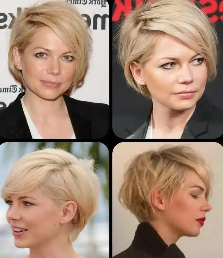 Прически на отрастающие волосы после короткой стрижки Michelle Williams Long Pixie Cut Long pixie hairstyles, Longer pixie haircut, Sh