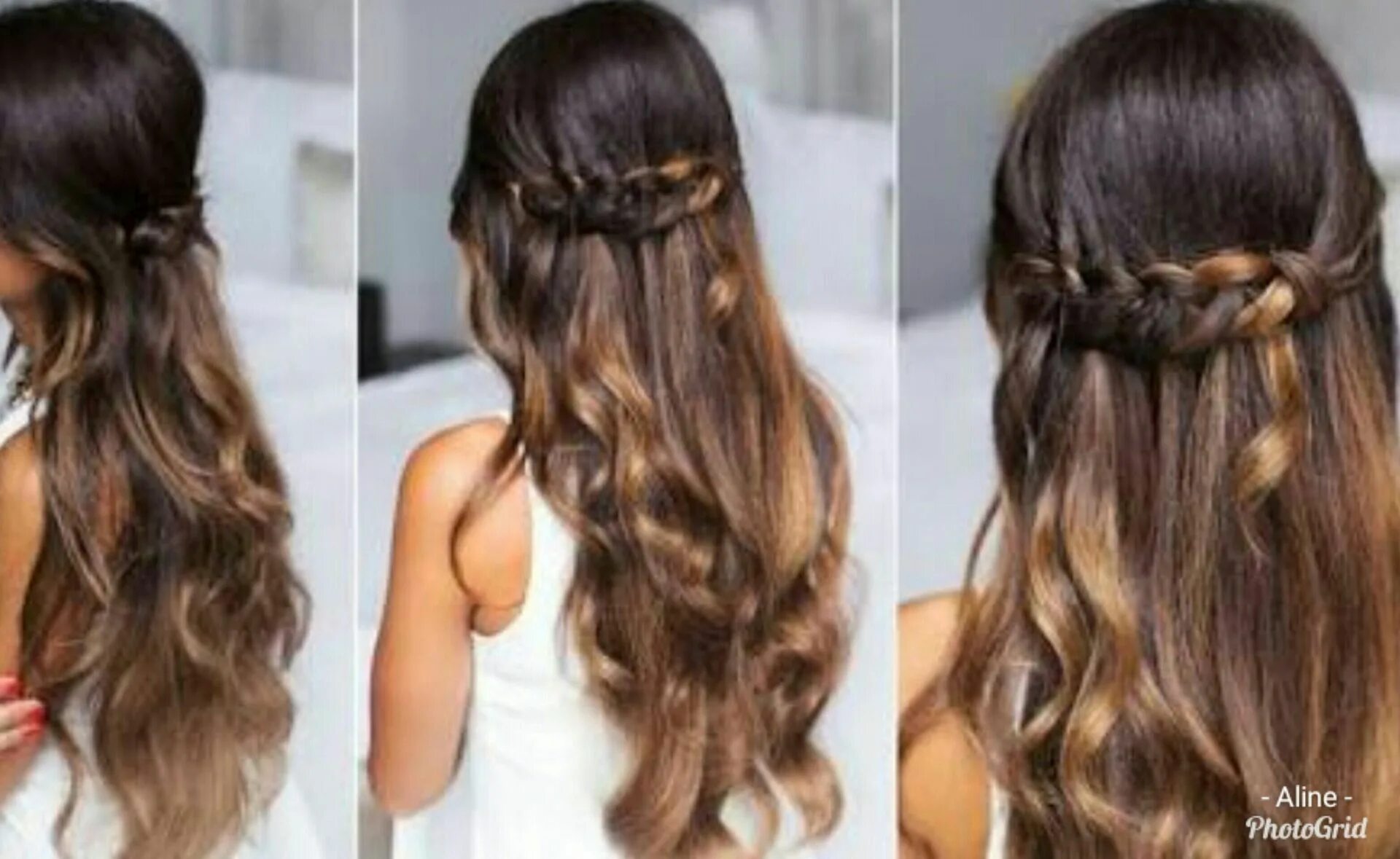 Прически на полураспущенные волосы Where stories live Hair styles, Hair blog, Luxy hair