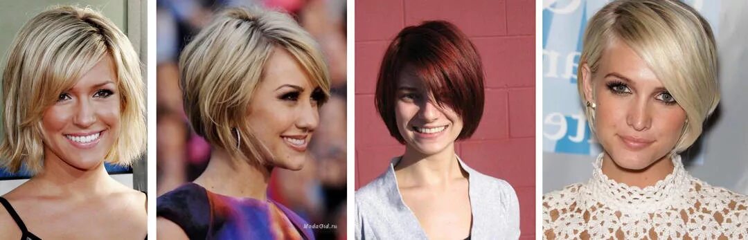 Прически на средние не требующие укладки Women's haircuts that do not require installation: species (52 photos)