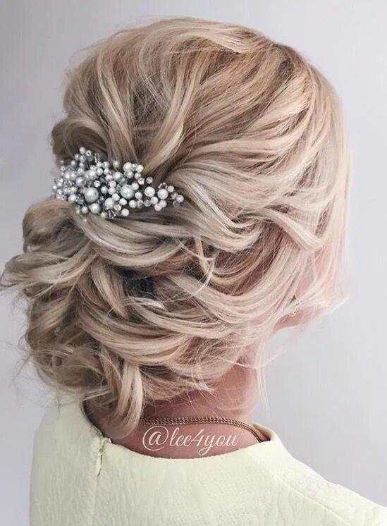 Прически на средние светлые Pin on Hair Long hair styles, Bridal hair updo, Blonde wedding hair