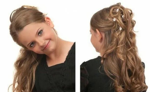 10 Причесок в Школу на 1 Сентября. 10 Hairstyler for School - YouTube