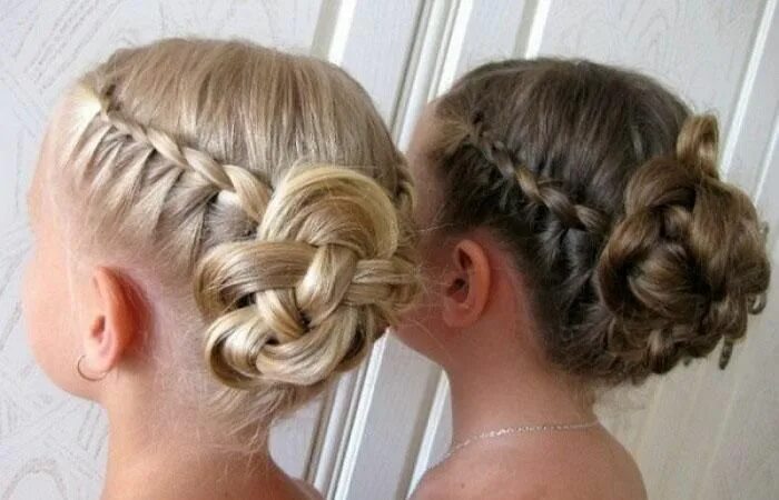 63 детские прически на выпускной в детский сад Kids hairstyles, Flower girl hair