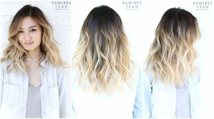 Прически на средние волосы амбре super contrasty....ombre Celebrity hair stylist, Cool hairstyles, Hair