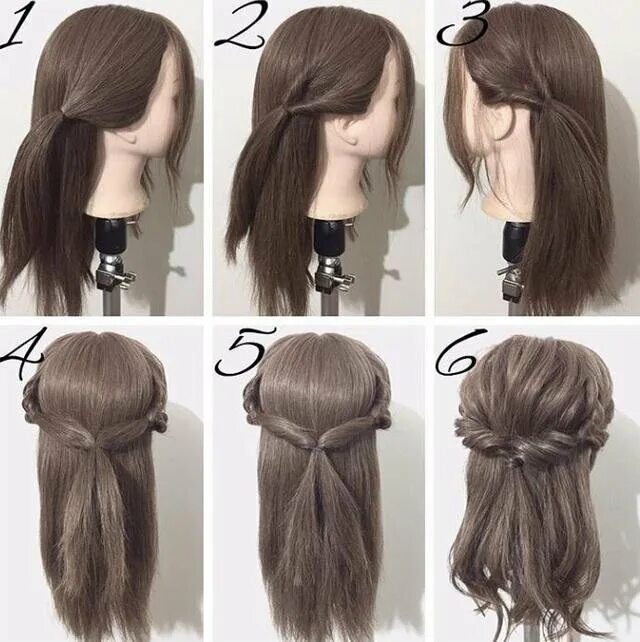 Картинки по запросу легкие прически на длинные волосы Thick hair styles, Bow hai