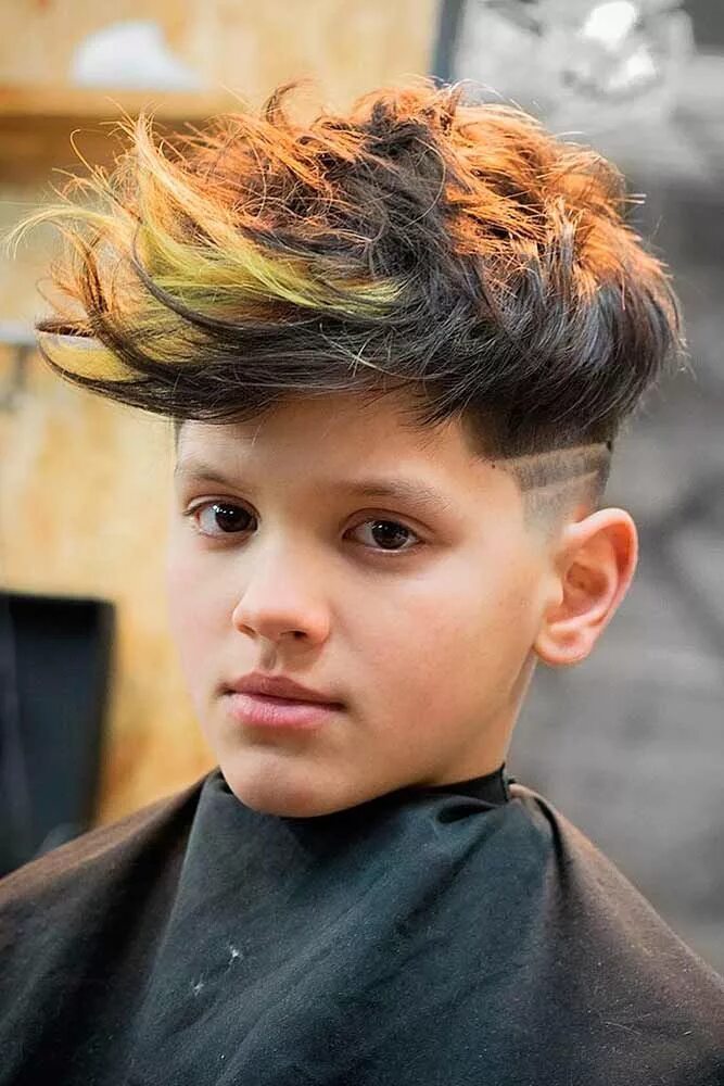 Прически на средние волосы мальчику 14 80 Boy Haircuts: Top Trendy Ideas for Stylish Little Guys Boys haircuts, Cute bo