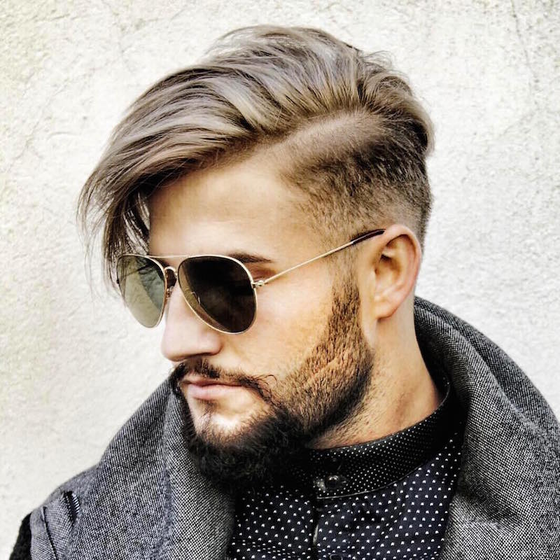 Прически на средние волосы мужские 2024 The 11 Beards That Create Magic With The Long Top Short Sides Hairstyle! Mens ha