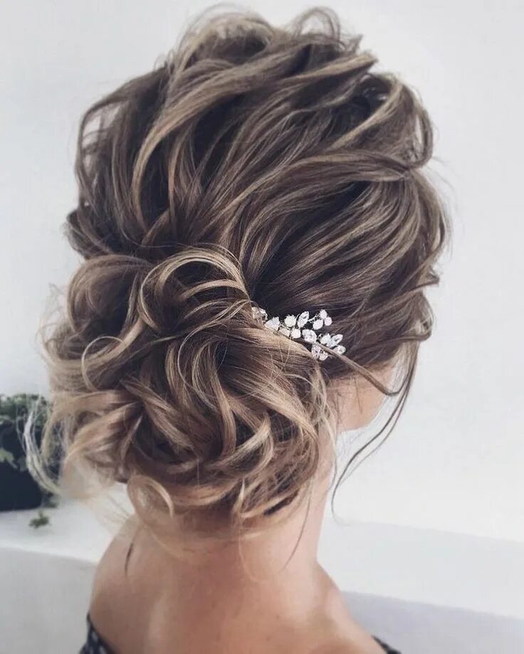 Прически на средние волосы на свадьбу гостям 50+ Stunning Bridal Hairstyles to Steal Right Now My Sweet Engagement Hair style