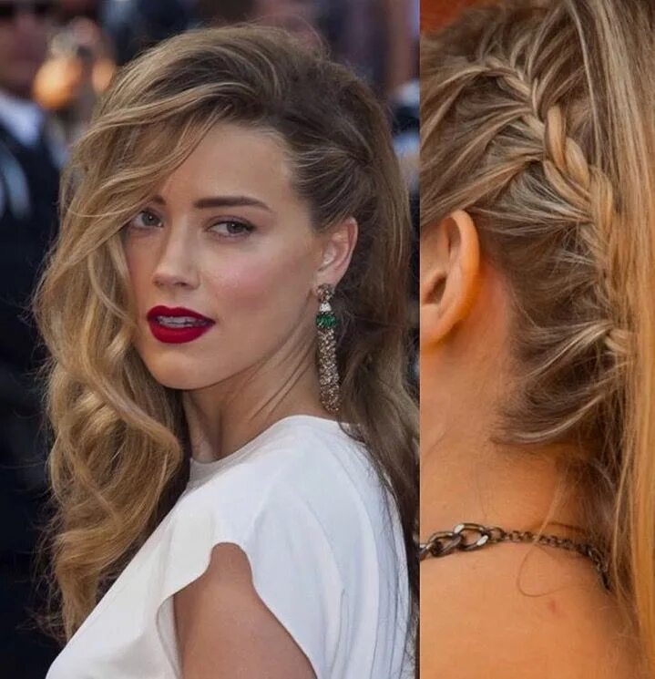 Прически на средние волосы сбоку Pin by Lu Berlim on Penteados Long hair styles, Hair inspiration, Pinterest hair