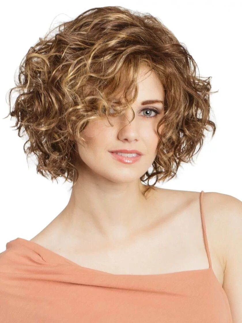 Прически на средние вьющиеся волосы для женщин Haily Lace Front Wig Curly hair photos, Curly hair styles, Curly bob hairstyles