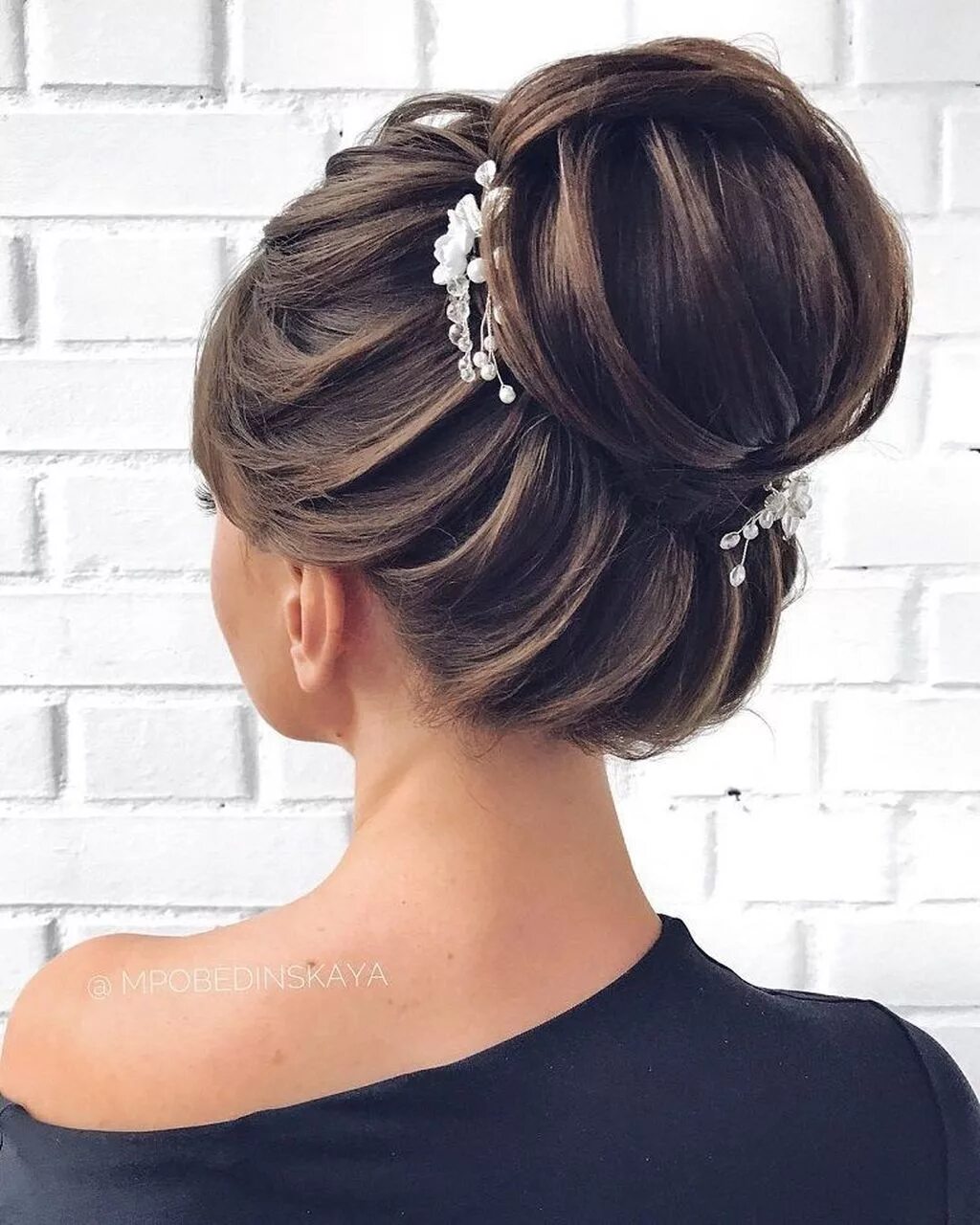 Прически на свадьбу 2024 для гостей 30+ Awesome Prom Graded Hairstyles Ideas For You Hair styles in 2019 Wedding hai