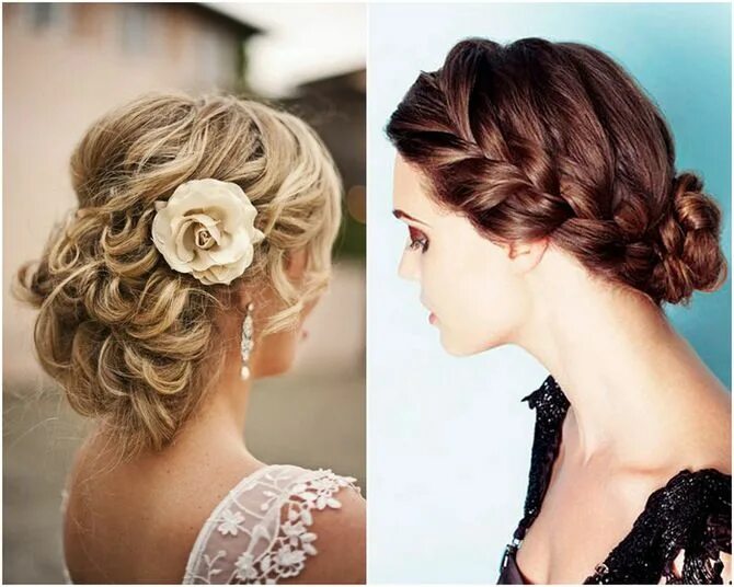 Прически на свадьбу гостье на средние Ireland's Top Wedding Blog Bride hairstyles, Romantic wedding hair, Wedding hair