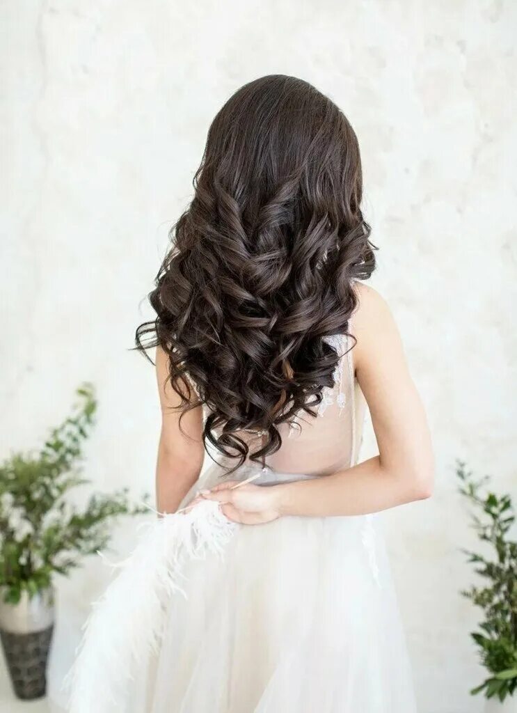 Pin by Ashley Green on Wedding Bridal hair down, Bridal hair and makeup, Wedding