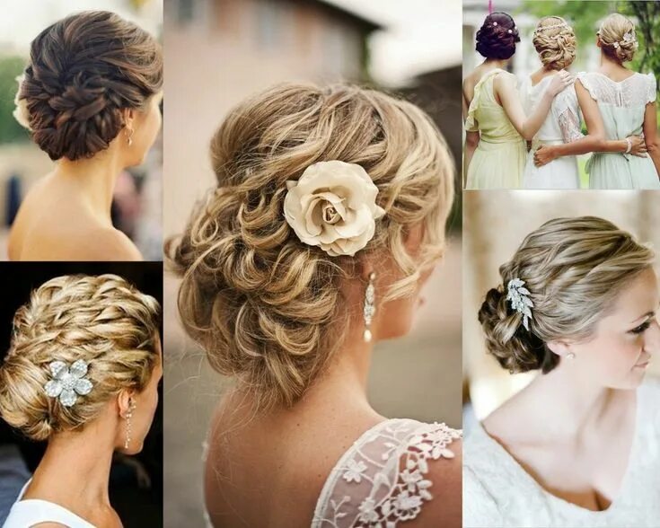 Прически на свадьбу на среднюю длину Pin on Wedding Short wedding hair, Wedding hairstyles, Short hair updo