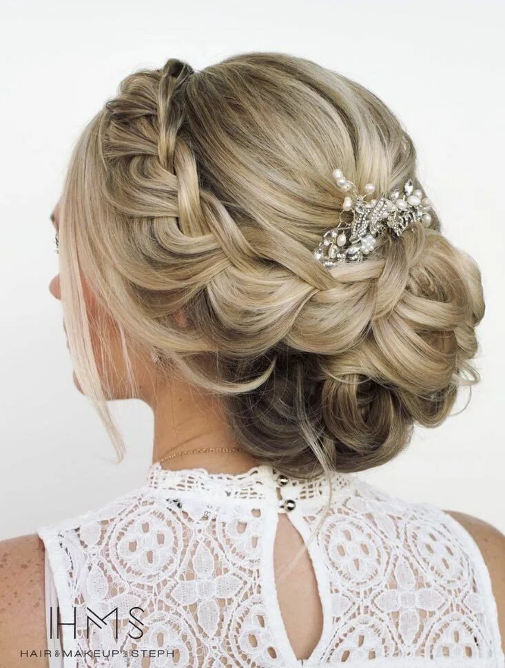 Прически на свадьбу средней длины волос wedding-hairstyles-4-12082017-km - MODwedding Unique wedding hairstyles, Bridal 