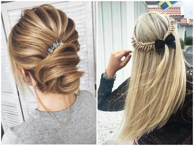 Прически на свидание на средние волосы 15 простых причесок для свидания Up hairstyles, Hair styles, Long hair styles