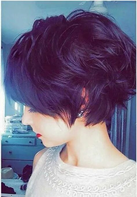 Прически на темные короткие 30+ Pixie Hairstyles You Should Try in 2017 Длинные стрижки пикси, Модные коротк