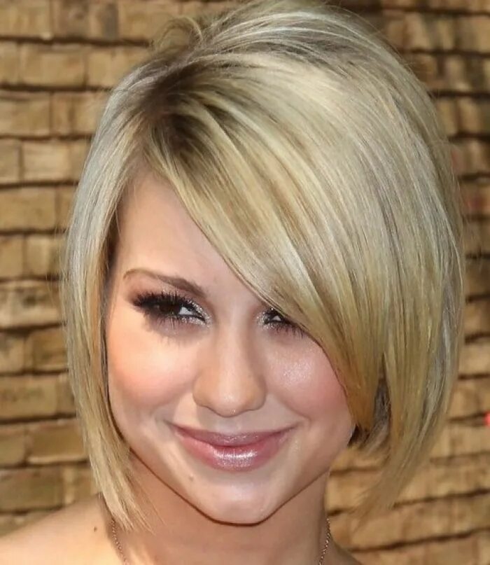 Прически на тонкие волосы на круглое Chelsea Kane Hair Bob ... Trendy Short Bob Haircut Chelsea Kane Hairstyle Design