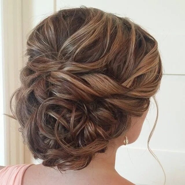 Прически на торжество фото средние волосы Hair UpDos Long hair styles, Hair styles, Wedding hairstyles