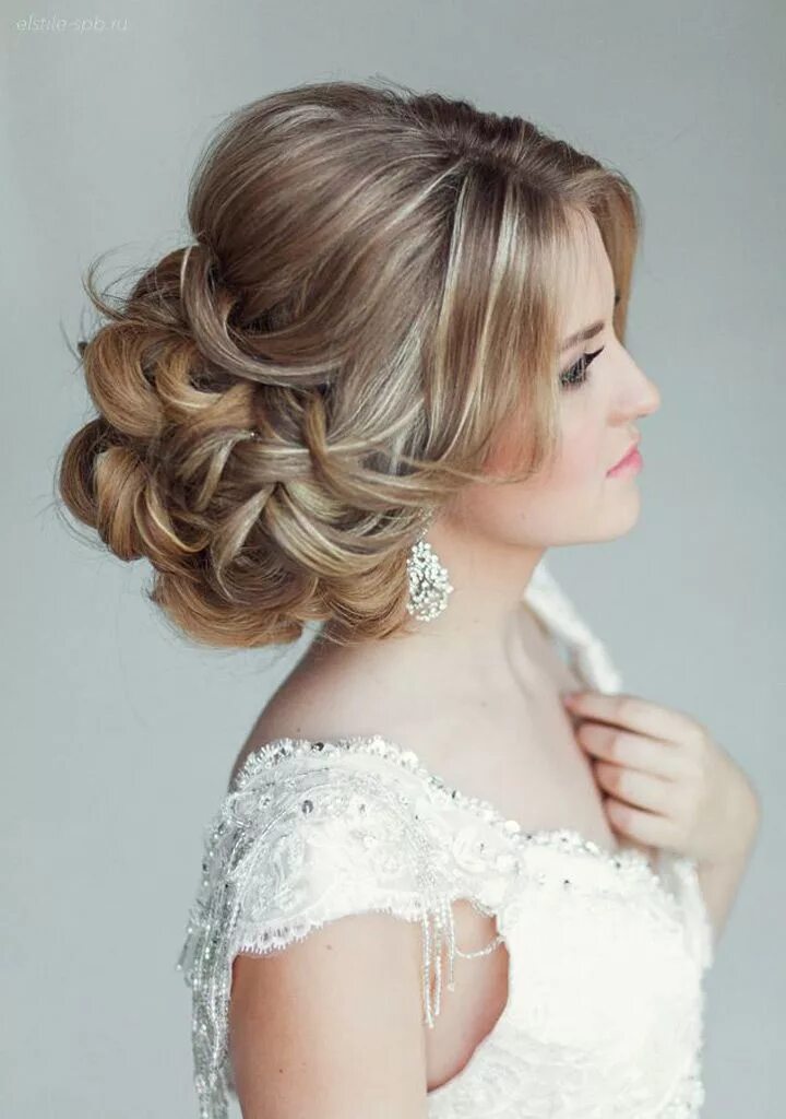 Прически на торжество свадьбу средние волосы Wedding Hairstyles Headband hairstyles, Best wedding hairstyles, Hair styles 201