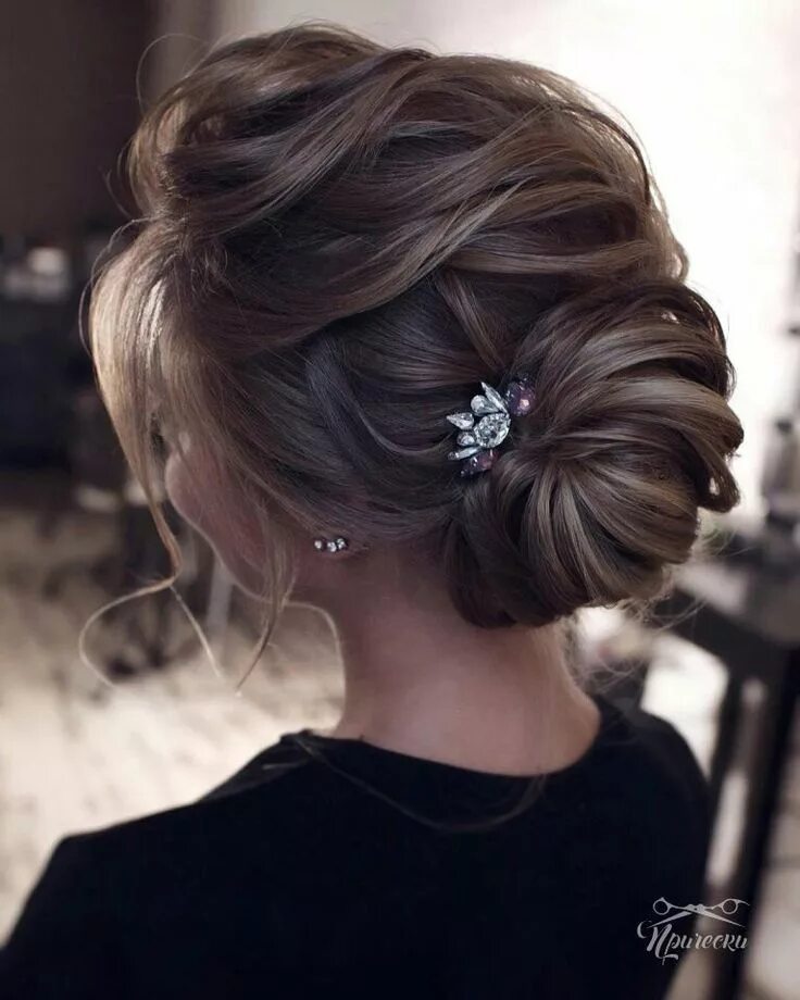 Прически на вечер 2024 Pin by Olga on Прически Evening hairstyles, Long hair styles, Wedding hairstyles