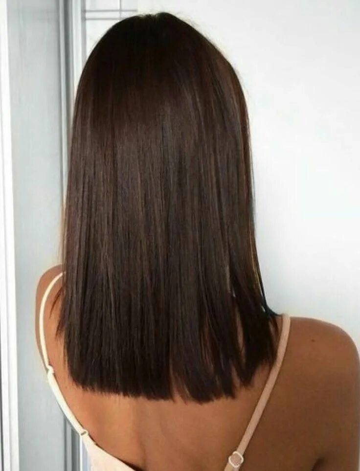 Прически на волосы длиннее плеч Love the color and length #color #length Medium hair cuts, Medium hair styles, M