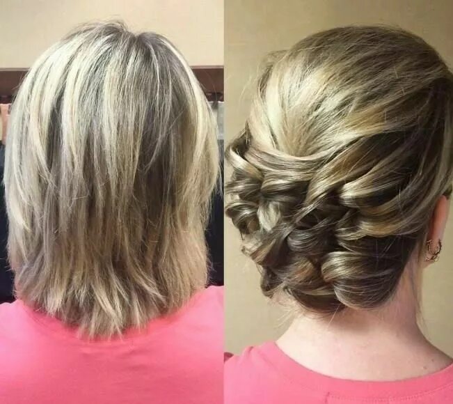 Прически на волосы короче плечей Pin by Jenni Horbacz on It's A Hair Thing Prom hairstyles for short hair, Long h